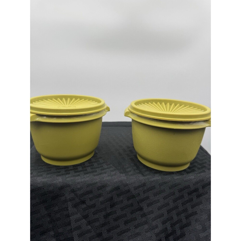 Small Tupperware Lidded Containers